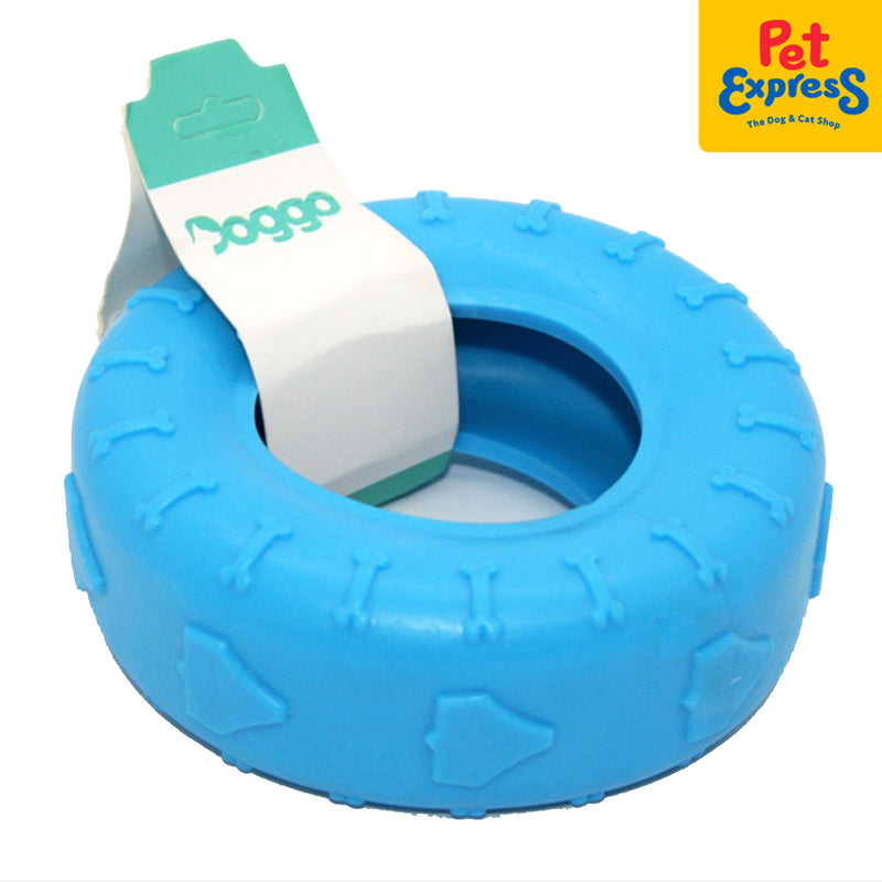 Doggo Tough Tire Dog Toy Blue