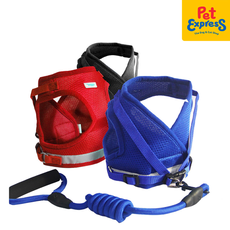 Doggo Bucket Harness XS Blue