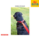 EzyDog Double Up Dog Collar Medium Pink Camouflage