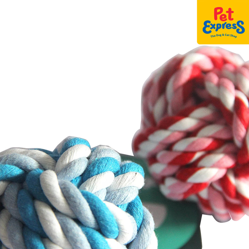 Large rope ball dog hot sale toy