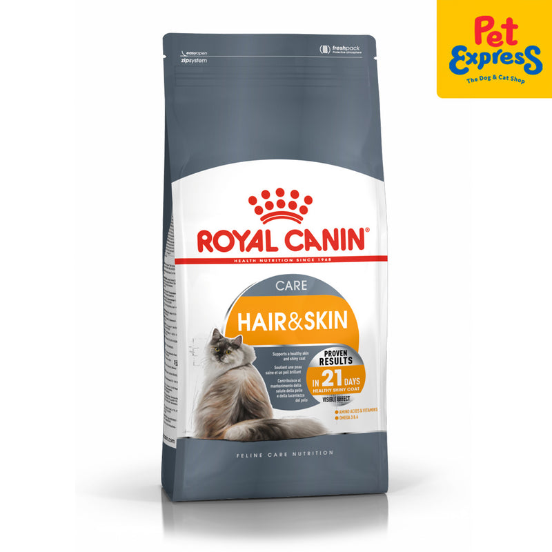 Royal Canin Feline Care Nutrition Adult Hair and Skin Dry Cat Food 10kg