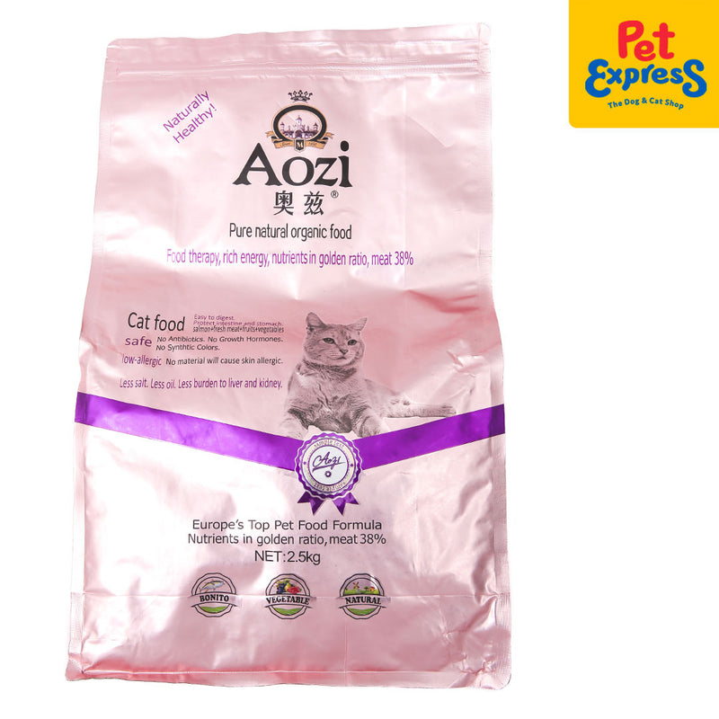 Aozi Adult Pink Dry Cat Food 2.5kg