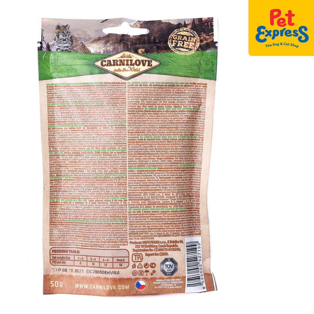 Carnilove Crunchy Snack Sardines & Wild Garlic, Premios Para Perro, 200 Gr