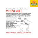 EzyDog Mongrel Dog Leash 12 inches Red