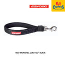 EzyDog Neo Mongrel Dog Leash 12 inches Black