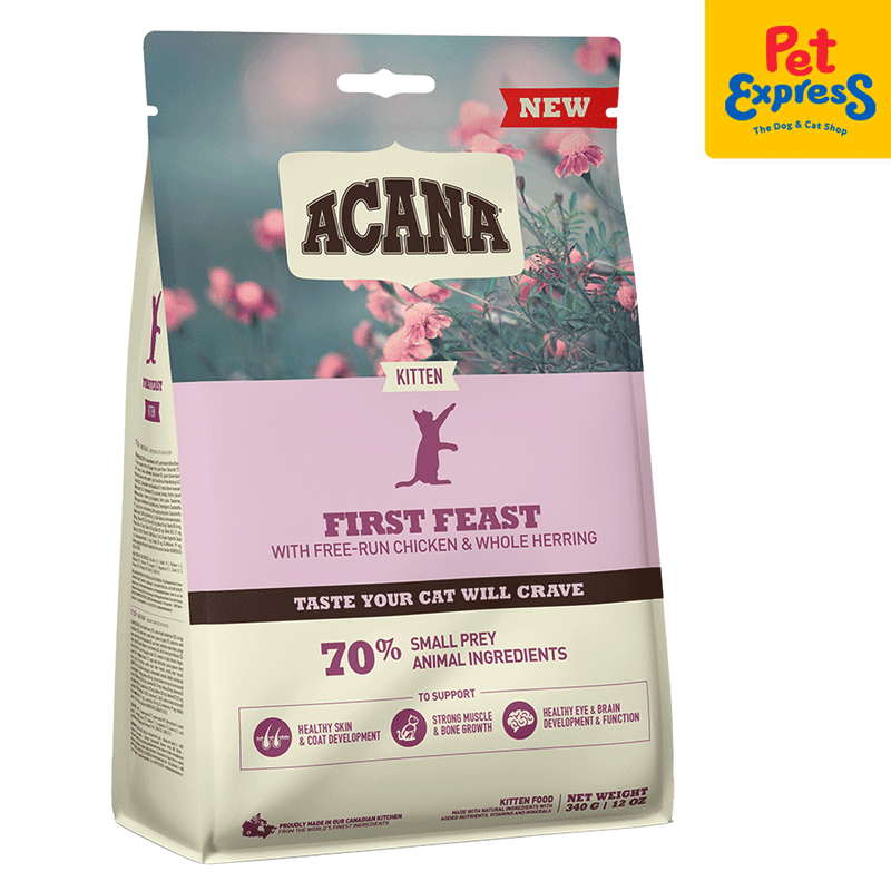 Acana Kitten First Feast Dry Cat Food 340g
