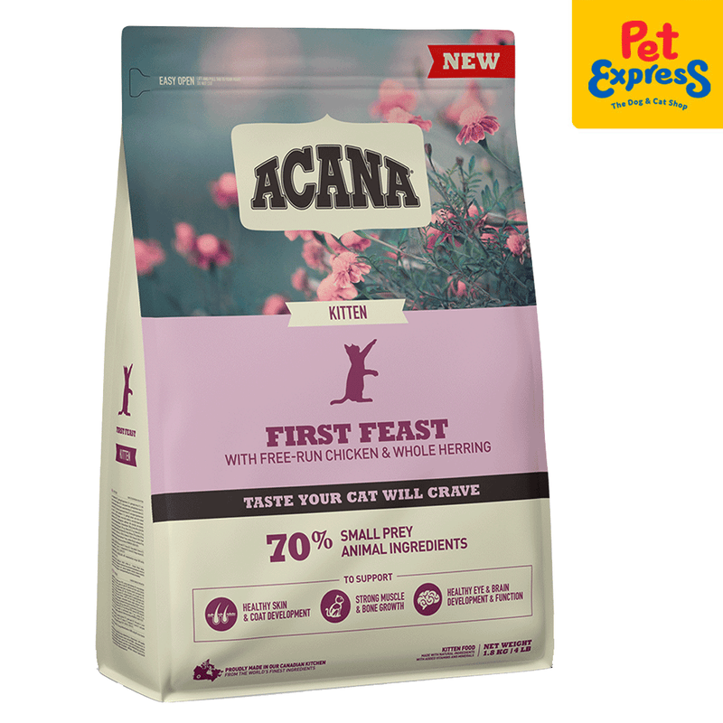 Acana Kitten First Feast Dry Cat Food 1.8kg