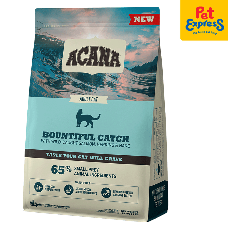 Acana Adult Bountiful Catch Dry Cat Food 1.8kg