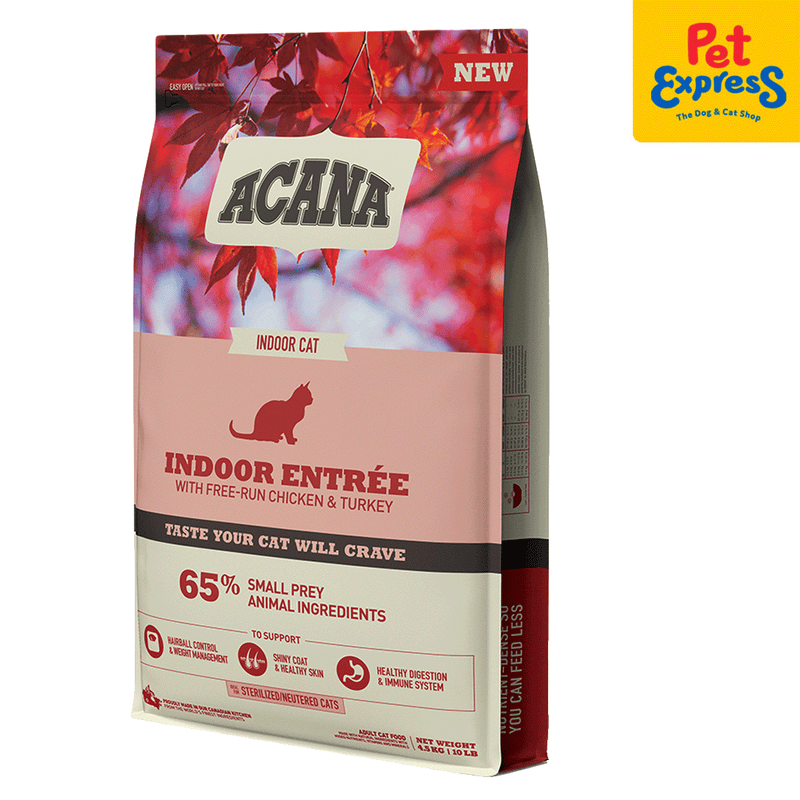 Acana Adult Indoor Entrée Dry Cat Food 4.5kg