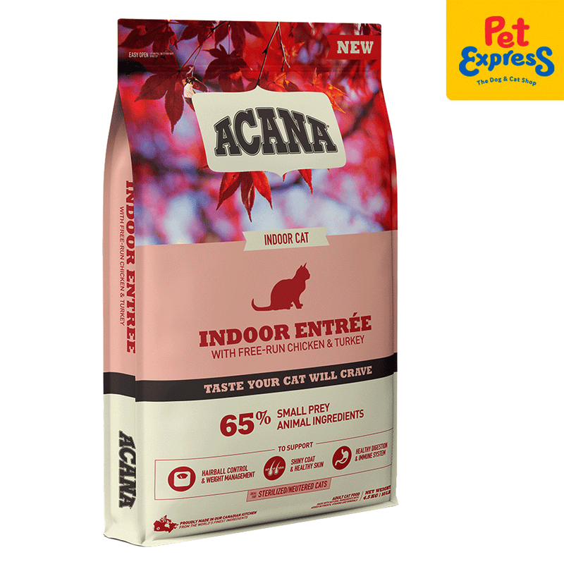 Acana Adult Indoor Entrée Dry Cat Food 4.5kg