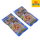 Inaba Soft Bits Mix Chicken Fillet with Dried Bonito Seafood Crab Cat Treats 25g (QSC-125) (2 packs)