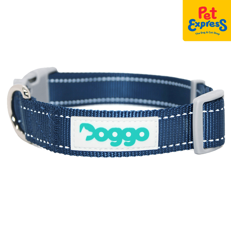 Doggo Strong Collar Double Extra Large Blue