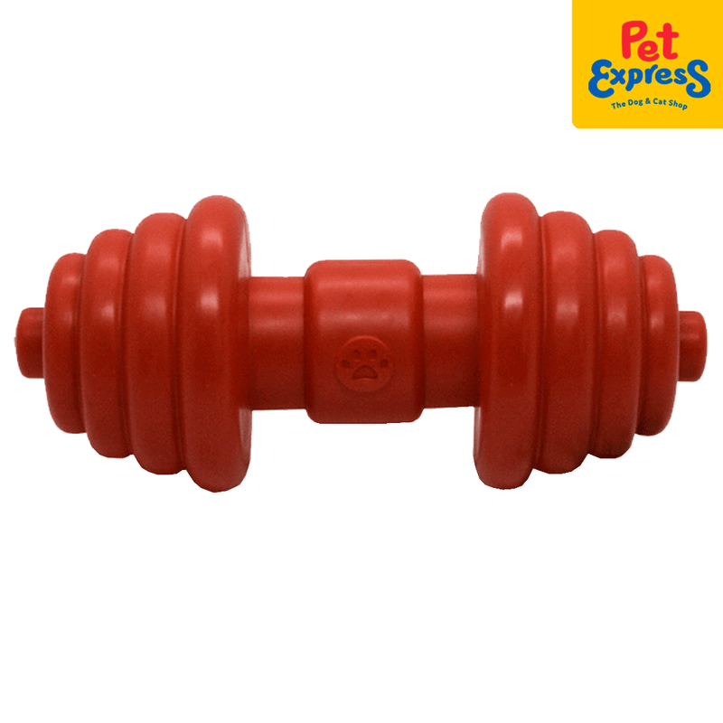 Doggo Tough Barbell Dog Toy