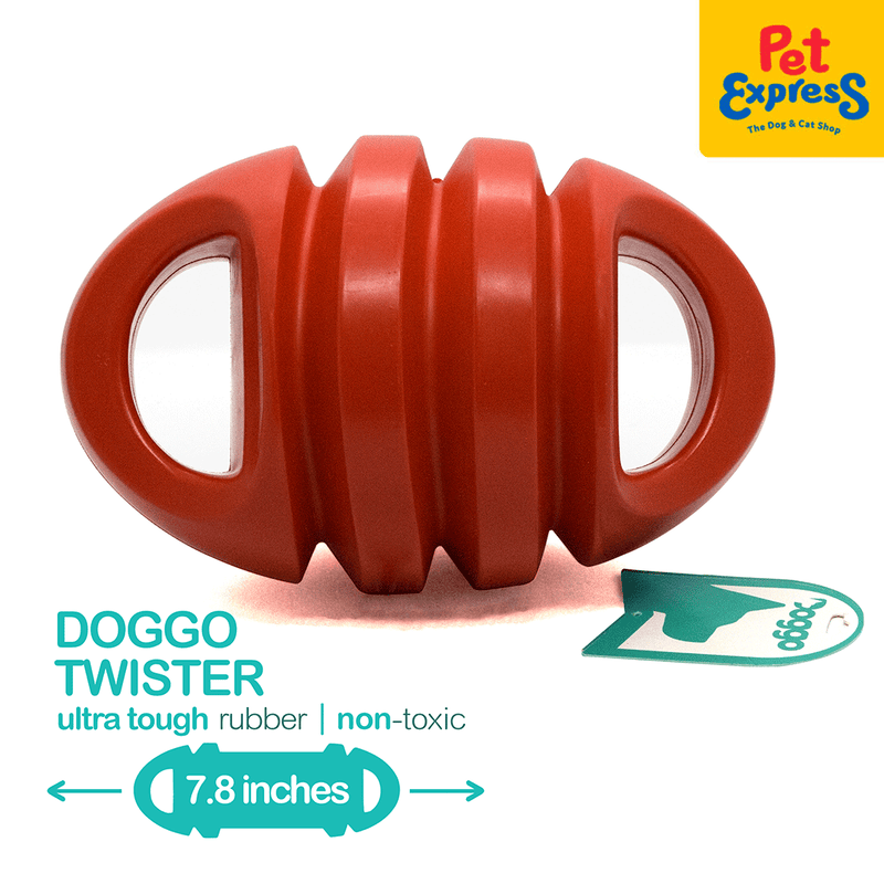 Doggo Tough Twister Dog Toy