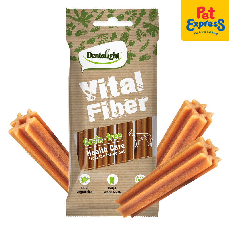 Dentalight Vital Fiber Grain Free Wellbar Stick Health Care Dog Treats 4s 70g