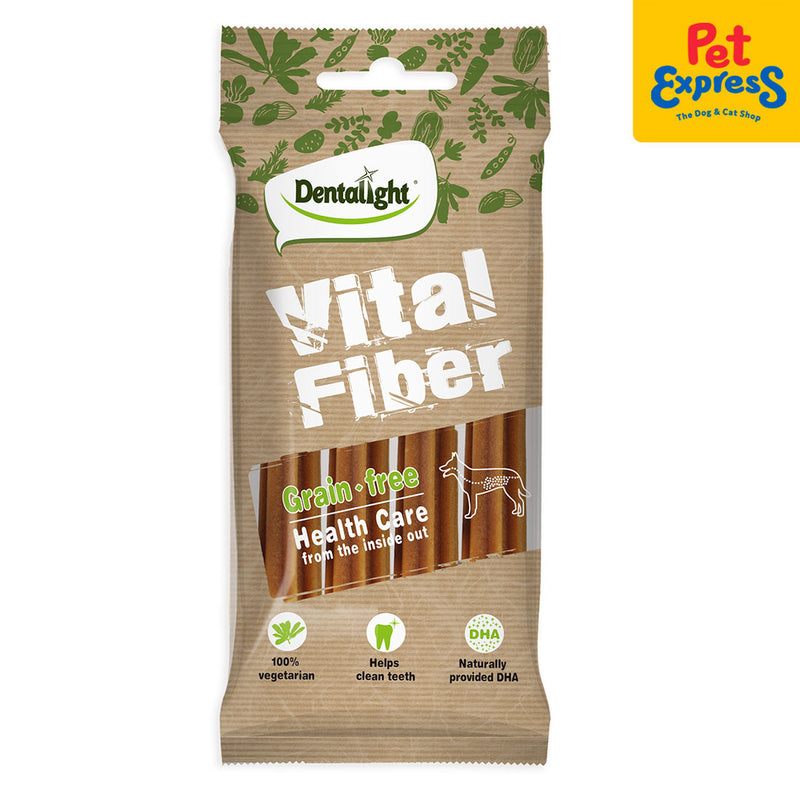 Dentalight Vital Fiber Grain Free Wellbar Stick Health Care Dog Treats 4s 70g