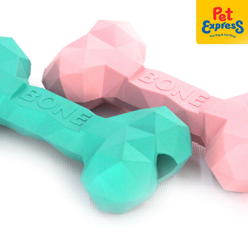 Doggo Dog Toy Prizm Bone Pink Large