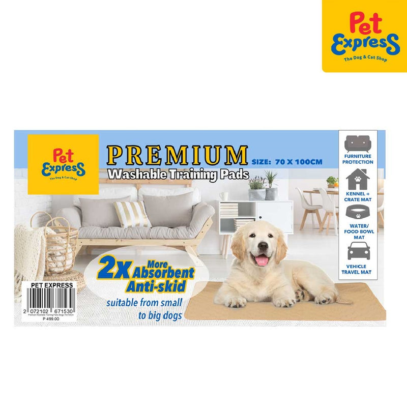 Pet Express Premium Washable Training Pad 70x100 Gray