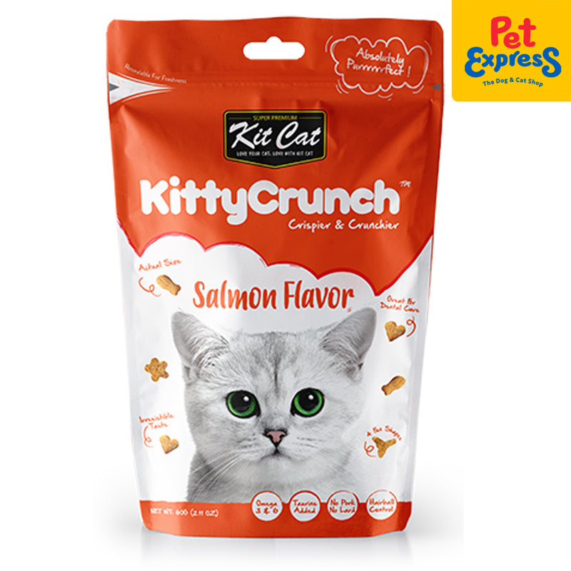 Kit Cat Kitty Crunch Salmon Cat Treats 60g