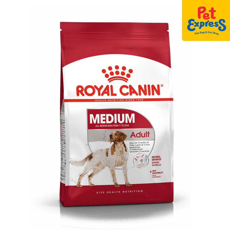 Royal Canin Size Health Nutrition Adult Medium Dry Dog Food 4kg