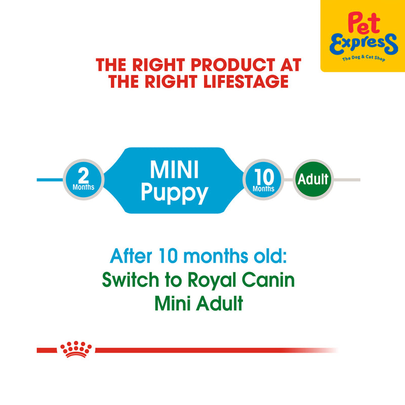 Royal Canin Size Health Nutrition Puppy Mini Dry Dog Food 2kg