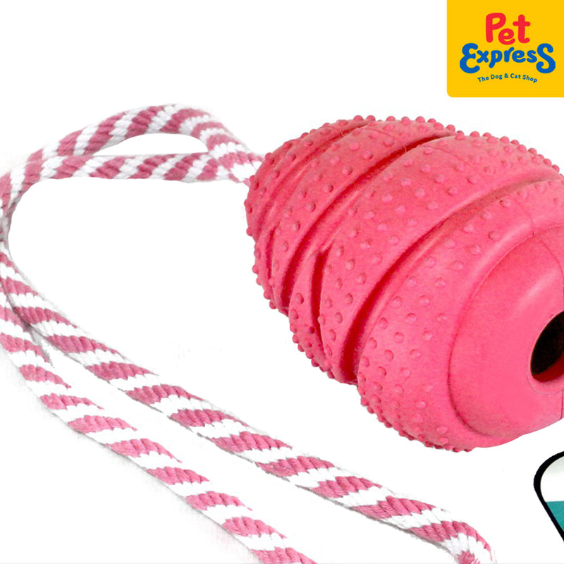 Doggo Tough Swirly Cone Pink Medium