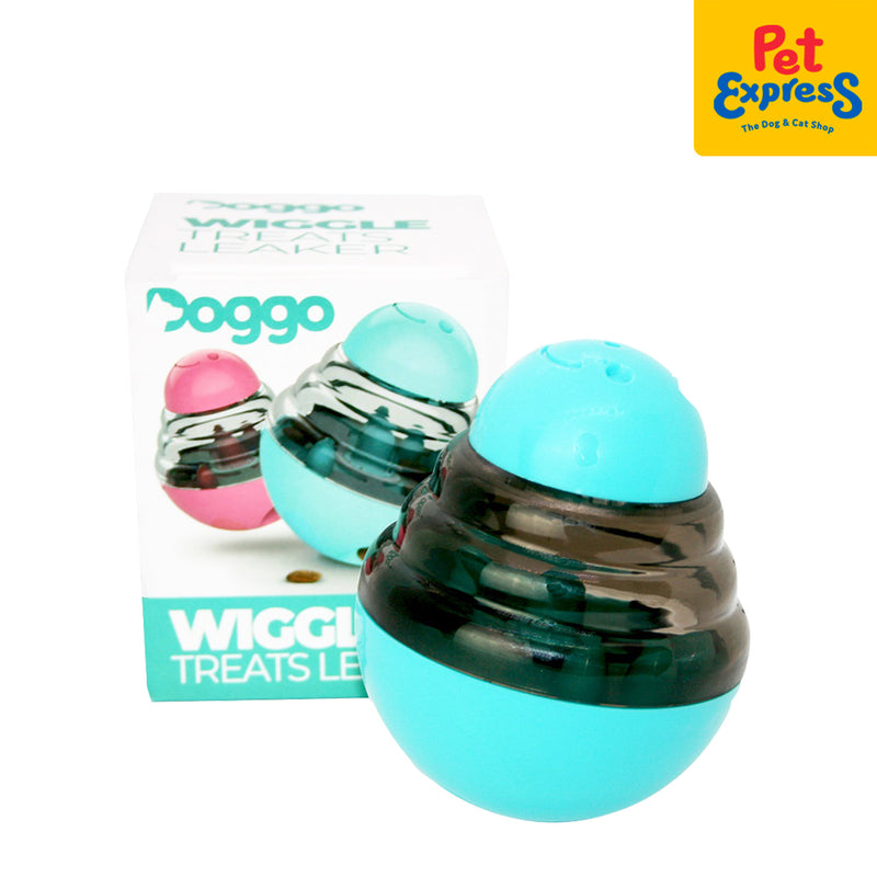 Doggo Wiggle Dog Toy Treats Blue