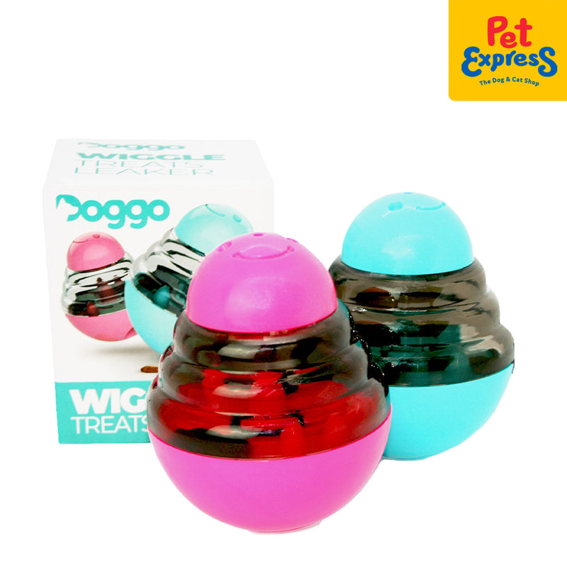 Doggo Wiggle Dog Toy Treats Pink
