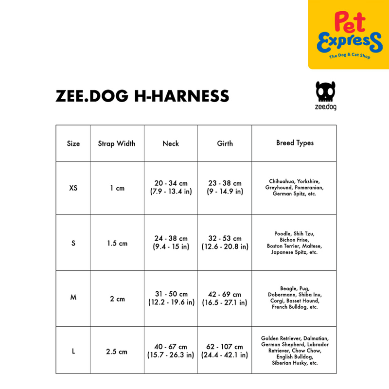 Zee.Dog Gotham Dog H-Harness