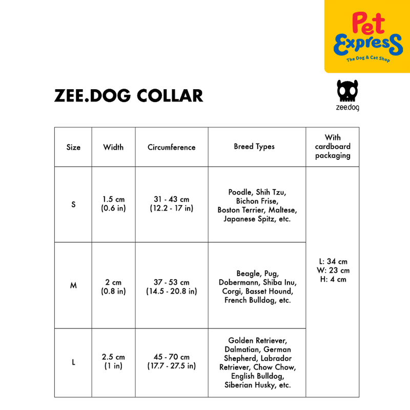 Zee.Dog Gotham Dog Collar