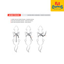 EzyDog Cross Check Dog Harness Medium Black