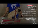 EzyDog Vario Lite Dog Leash 6 inches Red